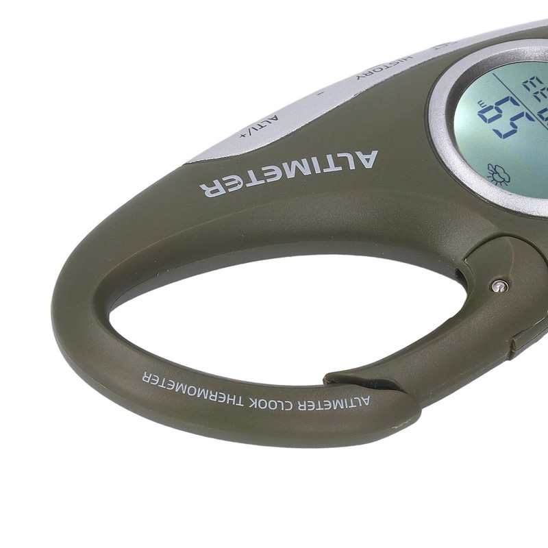 AMTAST Barometer, Altimeter, Thermometer, Metric Altimeter with Backlight, Portable Size