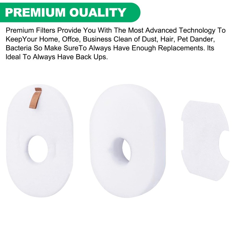 3 Post + 3 Foam & Felt Filters Kit Replacement
