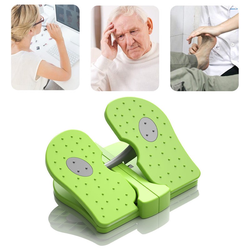 Foot Stepper Machine Reinforced Nylon Mini Stepper Trainer Quiet Folding