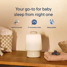 Hatch Baby Sound Machine & Night Light – Baby White Noise Machine and Light, Sleep Trainer, Routine Builder, Time-to-Rise Alarm Clock for Nursery & Toddler Bedroom