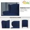 Easy-Going Stretch Wingback Chair Sofa Slipcover 1-Piece Sofa Cover Furniture