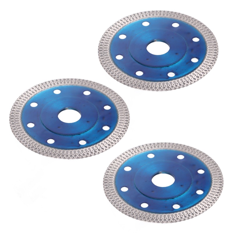 3Pcs Diamond Saw Blades Tile Ceramic Porcelain Marble Cutting Disc