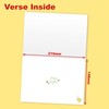 Absolutely Yours Easter Card. Three Chick Design. 210x148mm card with