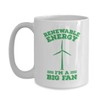Renewable Energy Mug Clean Energy Green New Deal Gift