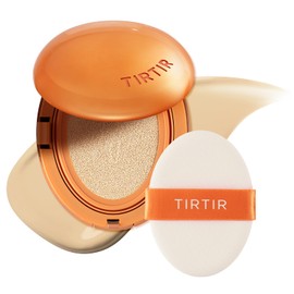 [*Mini Size*] TIRTIR Mask Fit Ai Filter Cushion Foundation | AI-Like Semi-Matte Finish - Up to 72-Hour Medium to Full Coverage Korean Make up Beauty, #21W Natural Ivory, 0.15 oz