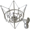 keepdrum MS138 Microphone Arm White + MS089 Microphone Spider for