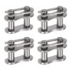 sourcing map 4Pcs #35 Chain Master Connector Link Roller 3/8"