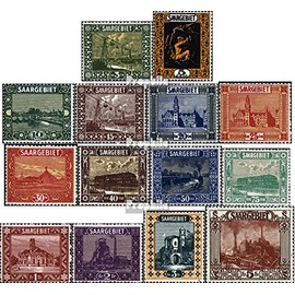 Saar 84-97 (complete.issue.) fine used/cancelled 1922 Landscapes (III) (Stamps for collectors)