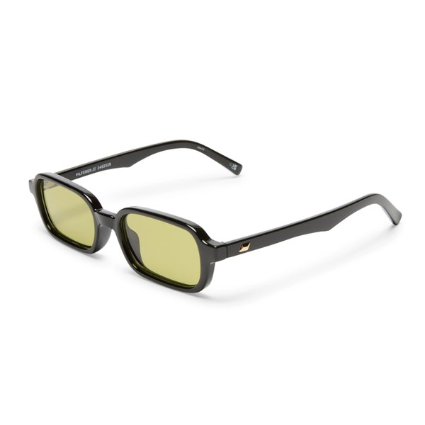 Le Specs Pilferer Sunglasses - Black Olive, Rectangle, Unisex, Contempory