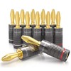 BlueRigger Banana Plugs 6 Pairs / 12 pcs (Closed Dual