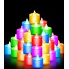 Idecor 24 Velas Luz Led Con Efecto De Llama ¡¡
