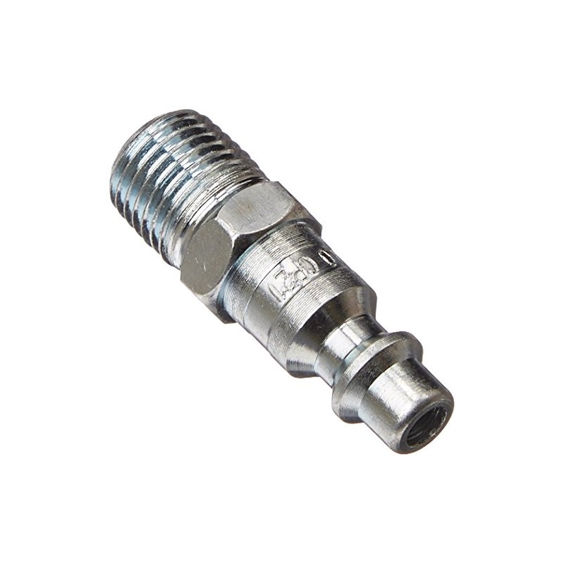 Amflo CP21 Plug, 1/4" I/M Design, 1/4" MNPT, Steel (pack