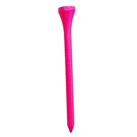 Golf Tees Etc 3 1/4" Neon Wooden Tees - 200 (Neon Hot Pink)