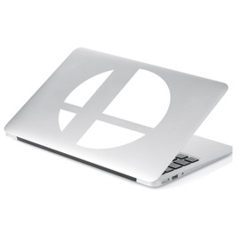 Yoonek Graphics Super Smash Bros Decal Sticker for Car Window, Laptop and More. # 524 (12" x 12" White)