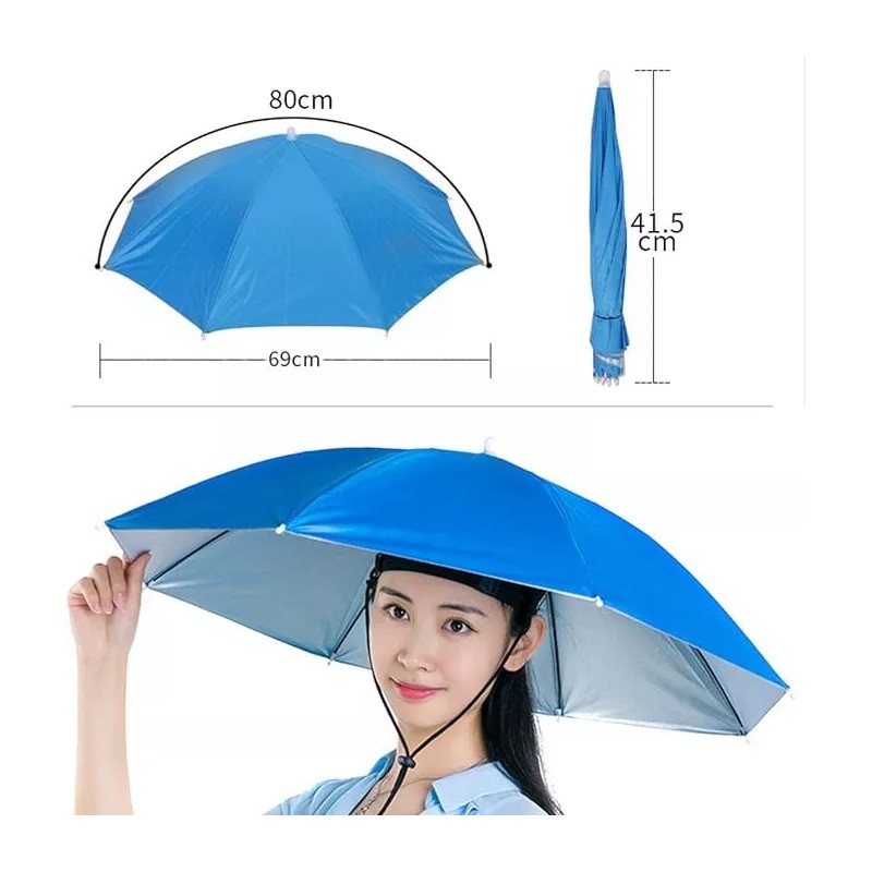 HGQ Sombrilla De Cabeza Con Filtro Solar Practica Facil Llevar