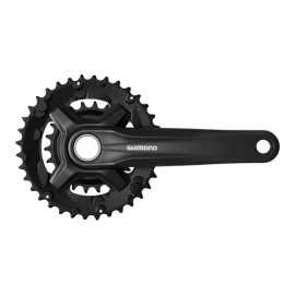 SHIMANO FC-MT210-2 Black Crankset 2x9-Speed 170mm, 175mm - 175mm 36-22T