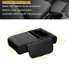 Mandark Car Center Console Armrest Pillow, Leather Memory Foam Auto