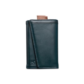 The Frenchie Co. Speed Wallet Original l | Green | The Original Speed Wallet for Men with RFID Blocking and Super Fast Card Holder Access | Italian Leather