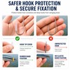 200PCS Fish Hook Barb Protector with Storage Guard Cap Lure