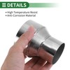 Motoforti 2" OD to 3" OD Mandrel Exhaust Bend Elbow