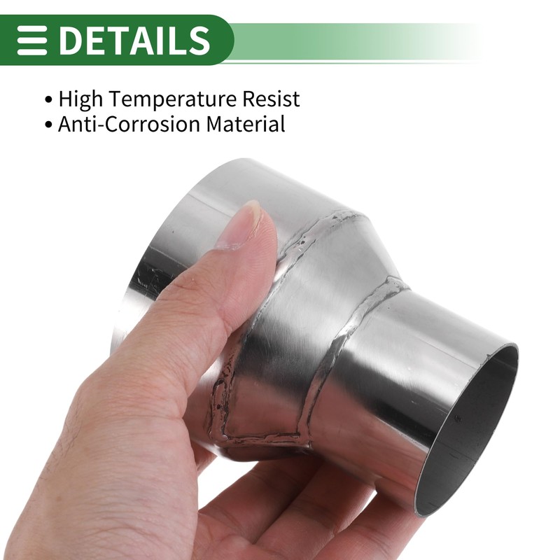 Motoforti 2" OD to 3" OD Mandrel Exhaust Bend Elbow