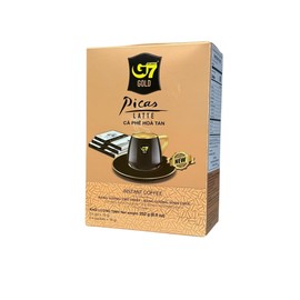 Instant Coffee Powder, Quick Dissolving (2 PACKS, PICAS LATTE INSTANT COFFEE)