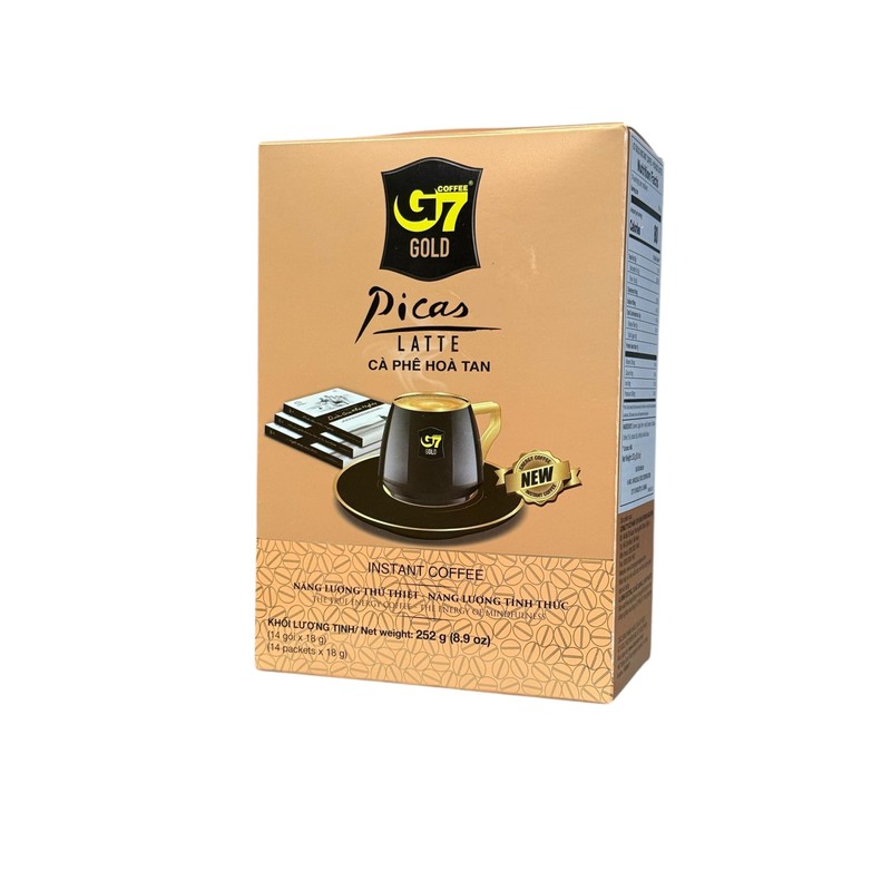 Instant Coffee Powder, Quick Dissolving (2 PACKS, PICAS LATTE INSTANT