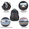 KROSER TSA Friendly Travel Laptop Backpack 17.3 inch XL Computer