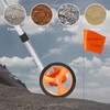 Zozen Measuring Wheel with 20pc Marking Flags, Scalable to Length