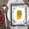 Belle Vous 5 Pack Double Fold A5 Menu Covers -