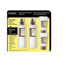 COSRX Advanced Snail Mucin Power Kit, Power Essence & All in One Cream