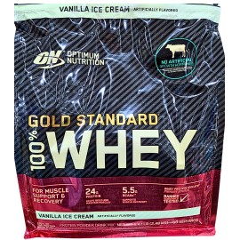 Optimum Nutrition Gold Standard 100% Whey Vanilla 5.47 Lbs EXP 03/2027
