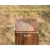 4x4 Metal Flat Post Cap with Rounded Edge (for Posts