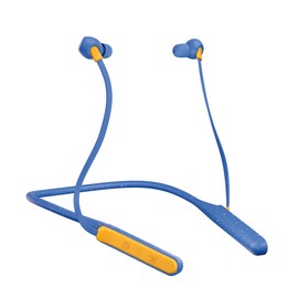 Jam Tune In Neckband Style Bluetooth Headphones, 9mm Drivers, 12 Hour Playtime, 10 Metre Range, Hands Free Calling, IPX4 Sweat and Rain Resistant Wireless Workout Earbuds - Blue