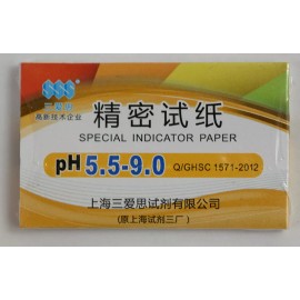 Universal 1 Pack / 80 strips of pH 5.5-9.0 Special Indicator Paper test Lab Water Soil