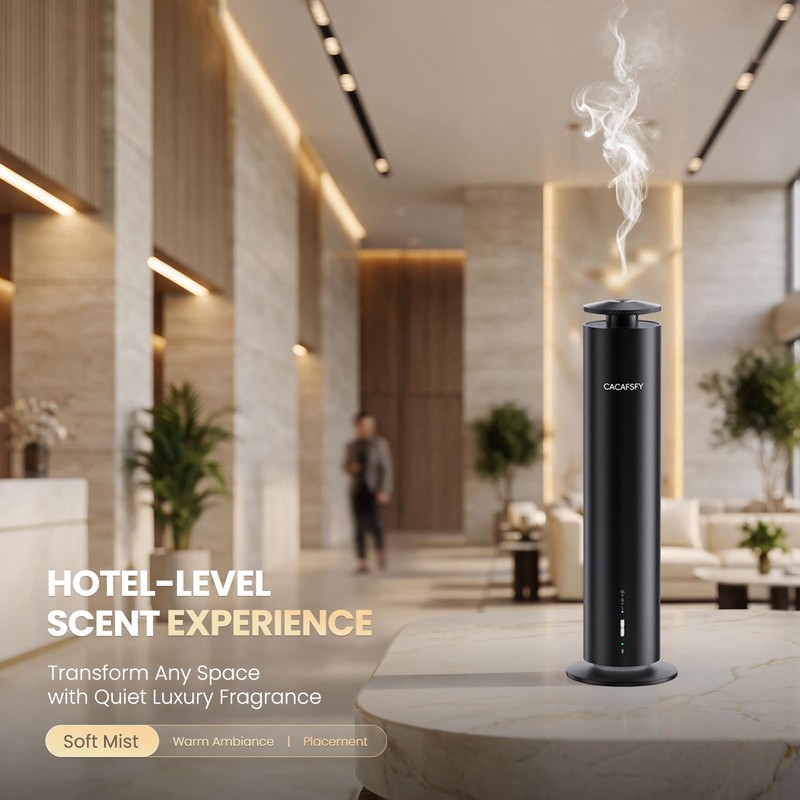 Waterless Essential Oil Diffuser for Large Room up to 1000