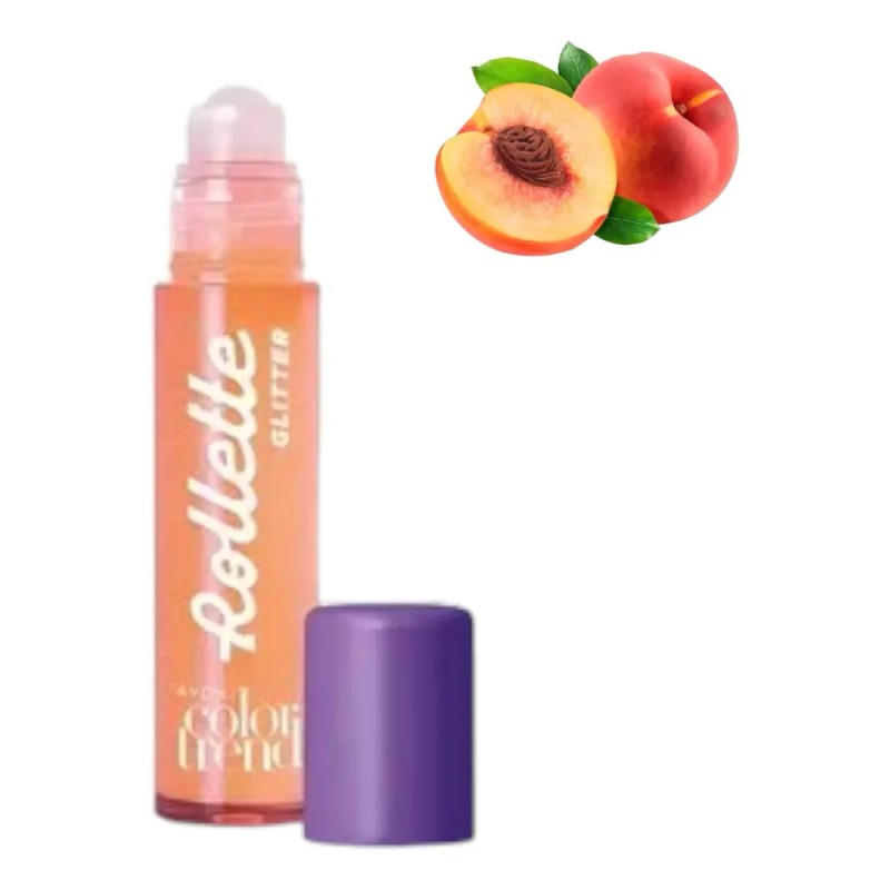 Brillo Labial Rollette Glitter Surtido 3pz Color Trend Avon