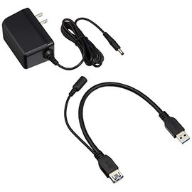 I-O Data USB-ACADP5R AC Adapter for Bus-Powered USB Devices, Japanese Manufacturer