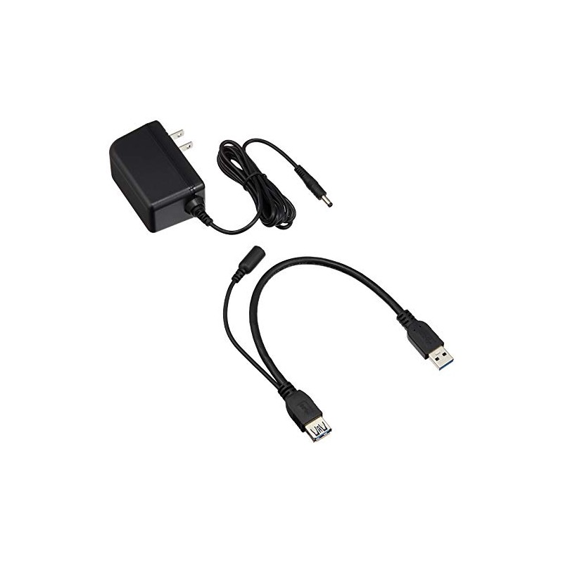I-O Data USB-ACADP5R AC Adapter for Bus-Powered USB Devices, Japanese