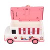 Kids Money Bank Bus Shaped Password Remote Control Unlock Music
