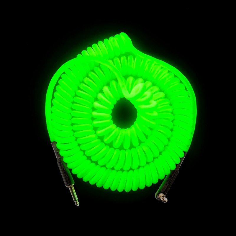 MXR エムエックスアール DCICG30R LS 9.0m グロー（蓄光） カールコード ギターケーブル