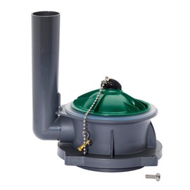 American Standard 3280.040-0070A 4-Inch Flush Valve Assembly for Champion One-Piece Toilets(Compatible ONLY with SELECT Champion 4 One-Piece toilet), Black