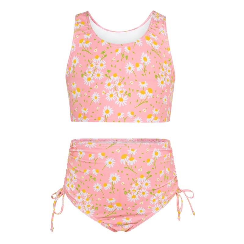 Tween Taniki Swimsuits for Girls 12-14 Cute Daisy Swimwear with