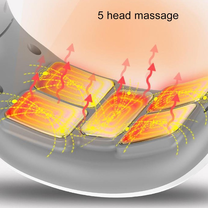 Electric Pulse Neck Massager Smart Pulse Vibration 6 Modes 9