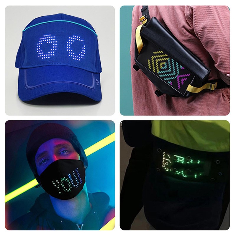 Flexible LED Display with APP Control, HD Full Color Programmable