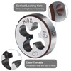 sourcing map 2pcs Round Threading Die M10 x 1.0 Metric