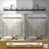 Tipace Dimmable Modern 4 Lights LED Vanity Light for Bathroom
