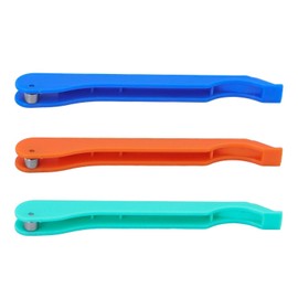 VEHYEGOI 3-Piece Hand Foil Tools, Colored Glass Foil Aids, Handmade Foil Tape Props, Handy Craft Accessories