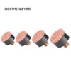 10PCS Screw-on Billiard Cue Tips Billiards Rod Stick Replacement Parts