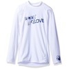 Body Glove Boys l/a Fitted Basic Rashguards, White, 6